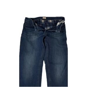 Weatherproof Vintage Jeans Mens‎ 36x30 Flannel Lined Blue Denim Straight Leg